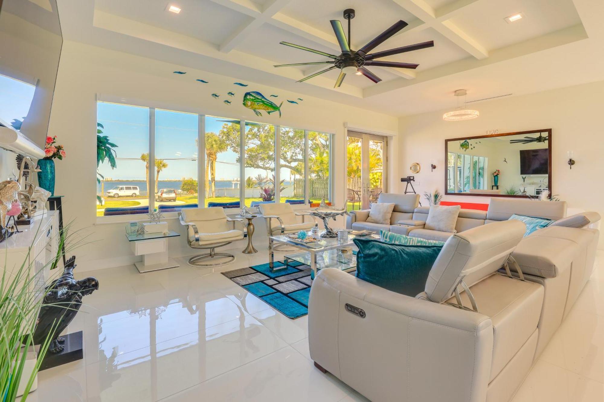 Sleek Fort Pierce Vacation Rental With Private Dock! Exterior photo